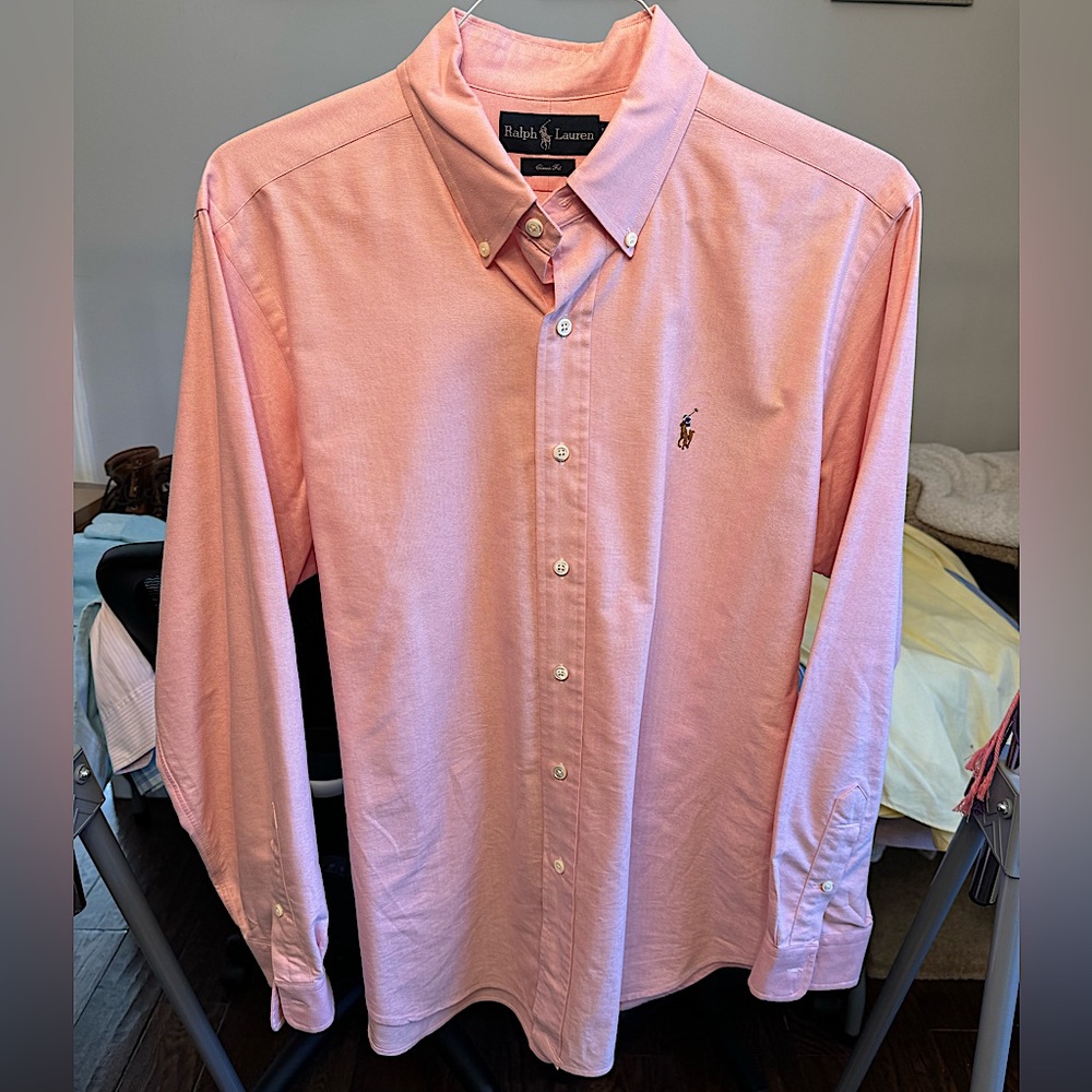 Ralph Lauren Oxford Button Down Shirt - Pink